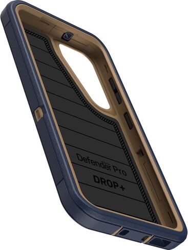 OtterBox Defender Series Pro Rugged Carrying Case (Holster) Samsung Galaxy S23 Smartphone - Blue Suede Shoes - Drop Resistant, Dirt Resistant Port, Scrape Resistant, Bump Resistant, Wear Resistant, Te in Saudi Arabia