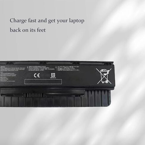 بطارية كمبيوتر محمول A32N1405 متوافقة مع Asus GL551 GL551J G551 G551J G771 GL771 GL771J N551 N751 N551J N551JX G551JK GL551JW G771JK G771JM GL551JW-DS71 GL551JW-DS74- درهم 71 in Kuwait