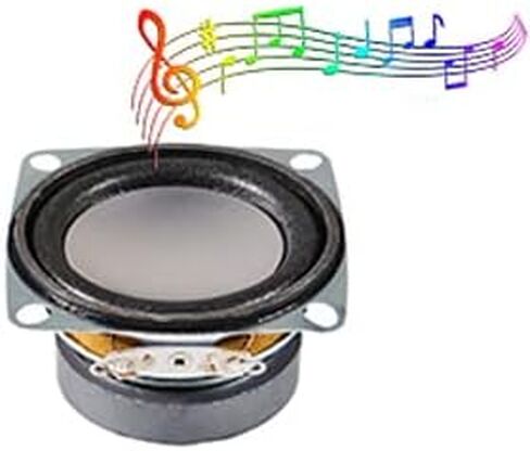 DIANN 4pcs 2" 4Ohm 3W Full Range Audio Speaker Stereo Woofer Loudspeaker for DIY Speaker in Saudi Arabia