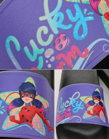 صندل نسائي من Miraculous Ladybug خفيف الوزن ومضاد للانزلاق in Kuwait