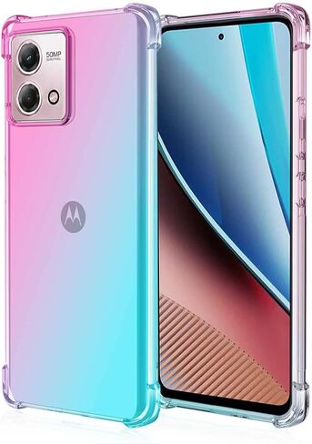 for Moto G Stylus 4G 2023 Case, Shockproof Slim Ultra-thin Flexible TPU Soft Silicone Airbag Anti-Drop Case Cover for Motorola Moto G Stylus 4G 2023 (Clear) in Saudi Arabia