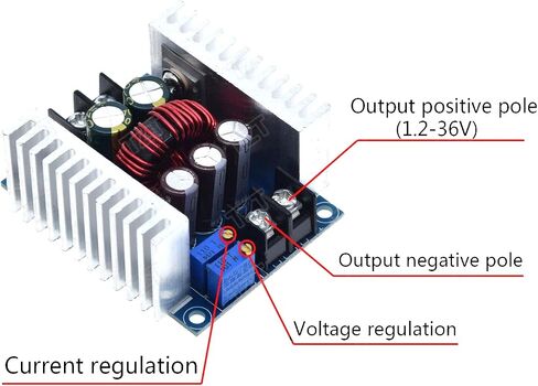 20A 300W Step Down Buck Power Adjustable DC-DC Converter in Saudi Arabia