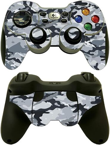 غلاف MightySkins متوافق مع لوحة الألعاب اللاسلكية Logitech F710 - Urban Camo | غطاء ملتف واقٍ ومتين وفريد ​​من نوعه من الفينيل | سهل التطبيق والإزالة وتغيير الأنماط | صنع في الولايات المتحدة الأمريكية in Saudi Arabia
