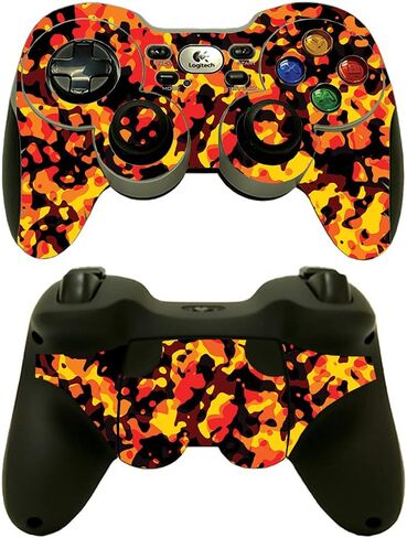غلاف MightySkins متوافق مع لوحة الألعاب اللاسلكية Logitech F710 - Urban Camo | غطاء ملتف واقٍ ومتين وفريد ​​من نوعه من الفينيل | سهل التطبيق والإزالة وتغيير الأنماط | صنع في الولايات المتحدة الأمريكية in Saudi Arabia
