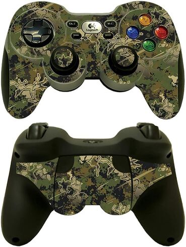 غلاف MightySkins متوافق مع لوحة الألعاب اللاسلكية Logitech F710 - Urban Camo | غطاء ملتف واقٍ ومتين وفريد ​​من نوعه من الفينيل | سهل التطبيق والإزالة وتغيير الأنماط | صنع في الولايات المتحدة الأمريكية in Saudi Arabia