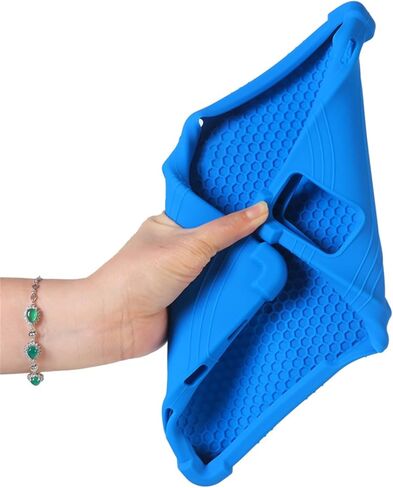 Case for TECLAST T60 Tablet 12 Inch, Kids Friendly Soft Silicone Adjustable Stand Cover for TECLAST T60 Tablet Case (Black) in Saudi Arabia