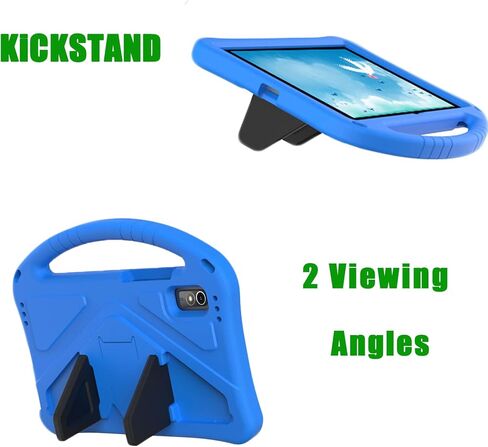 حافظة أطفال لجهاز Lenovo Tab M9 مقاس 9.0 بوصة (TB-310FU، إصدار 2023)، غطاء بمقبض واقٍ من إسفنج EVA مناسب للأطفال لجهاز Lenovo Tab M9 Tablet - أزرق in Kuwait