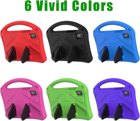 حافظة أطفال لجهاز Lenovo Tab M9 مقاس 9.0 بوصة (TB-310FU، إصدار 2023)، غطاء بمقبض واقٍ من إسفنج EVA مناسب للأطفال لجهاز Lenovo Tab M9 Tablet - أزرق in Kuwait