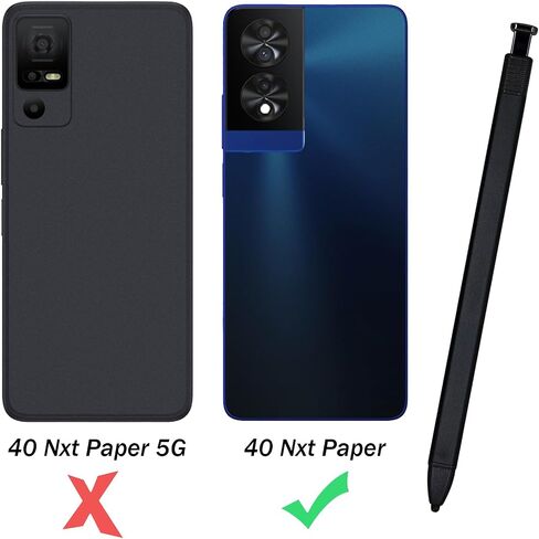 قلم ستايلس لـ TCL 40 NxtPaper Stylus Pen بديل لقلم TCL 40 NxtPaper S بديل لقلم TCL 40 NxtPaper الإصدار S (أسود) in Saudi Arabia