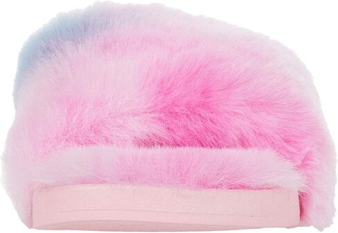 Madden Girl Womens Fuzzyy Tie-Dye Slide in Saudi Arabia