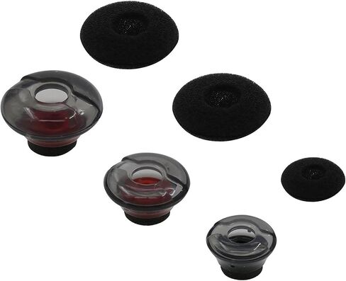 Medium Size 3PCS Replacement Eartips Kit Ear Buds Ear Gels for Voyager 5200 Earphones Ear Tips Earbuds Eargels Compatible with VOYAGER 5200, M Size Silicone Tips & Foam Cover in Saudi Arabia