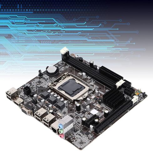 اللوحة الأم DDR3 للكمبيوتر الشخصي، DDR3 1066/1333/1600، مجموعة شرائح Intel H61، تدعم وحدة المعالجة المركزية Core I7 I5 I3، تدعم معالج Intel مقبس 1155، PCIE 16X/SATAII/Audio/USB/HDMI Interfacec in Kuwait