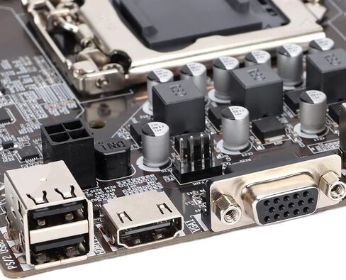اللوحة الأم DDR3 للكمبيوتر الشخصي، DDR3 1066/1333/1600، مجموعة شرائح Intel H61، تدعم وحدة المعالجة المركزية Core I7 I5 I3، تدعم معالج Intel مقبس 1155، PCIE 16X/SATAII/Audio/USB/HDMI Interfacec in Kuwait