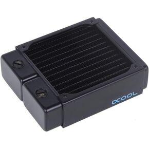Alphacool NexXxos XT45 Full Copper 120mm Radiator V.2, 120mm x 1, Single Fan