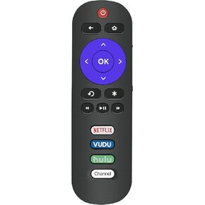 Remote Control Compatible with All TCL Roku Smart TV 50S421 55S421 55S425 70S42 32S321 55S421 43S421 65S421 32D2900 32S301 55D2900U 55S401 65D2930U 65S401 65S4 with Netflix VUDU HULU
