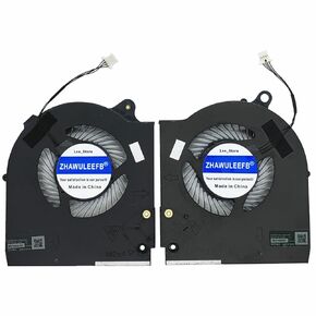 Replacement New Laptop CPU+GPU Cooling Fan for Dell Alienware M15 R5 M15 R6 M15 Ryzen R5 M15 Ryzen R6 2021 Series EG75071S1-C050-S9A EG75071S1-C060-S9A 5K210D3LEJ 5K2105G70D DC12V 0.31A Fan
