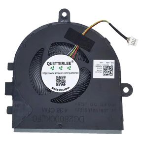 Replacement New Laptop CPU Cooling Fan for DELL inspiron 3480 3481 5494 5493 3493 Latitude 3490 3491 E3490 Vostro 3480 3490 3491 P89G Series 0WYGK2 DFS1507057R0T FK5F DC28000KLF0 DC5V Fan
