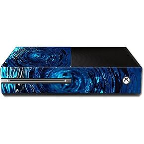 MightySkins Skin Compatible with Microsoft Xbox One Console wrap Sticker Skins Blue Vortex
