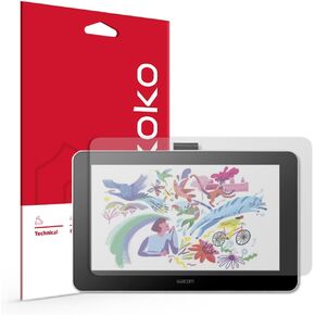 واقي شاشة skoko مضاد للتوهج وملمس ورقي ناعم (قطعتين) متوافق مع Wacom One 13 Touch DTC 133، 13 بوصة in Kuwait