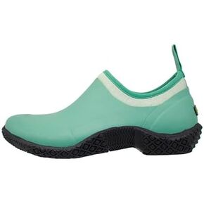 CNSBOR Womens Rain Boots Waterproof Garden Shoes For Women and Anti-Slip Feature Rubber Rain Boots Light Ankle For Outdoor Work Shoes