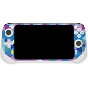 MightySkins Skin Compatible with Logitech G Cloud Gaming Handheld - Purple Kaleidoscope | Protective, Durable, and Unique Vinyl Decal wrap Cover | Easy to Apply | Made in The USA