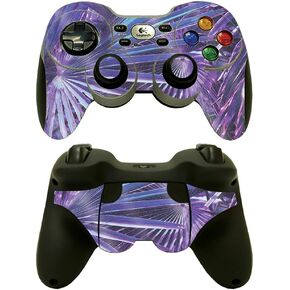 MightySkins Glossy Glitter Skin Compatible with Logitech Wireless Gamepad F710 - Jungle Glam | Protective, Durable High-Gloss Glitter Finish | Easy to Apply and Change Styles | Made in The USA