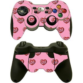 MightySkins Skin Compatible with Logitech Wireless Gamepad F710 - Retro Love | Protective, Durable, and Unique Vinyl Decal wrap Cover | Easy to Apply, Remove, and Change Styles | Made in The USA
