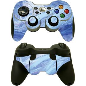 MightySkins Skin Compatible with Logitech Wireless Gamepad F710 - Typhoon | Protective, Durable, and Unique Vinyl Decal wrap Cover | Easy to Apply, Remove, and Change Styles | Made in The USA