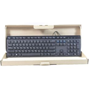 Genuine USB Keyboard Black US English QWETY 104 Keys KB216-BK-US N6R8G 0N6R8G By EbidDealz