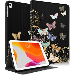 for iPad 5th/6th Generation Case, for Apple iPad Air 1st/2nd Gen, for iPad Pro 9.7 Inch Case Cute Kids Women Girls Folio Moon Space Cool Aesthetic Design Cover for iPad 5/6, Air 1/2, Pro 9.7