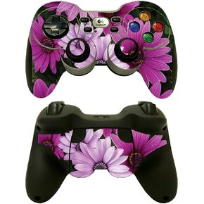 MightySkins Skin Compatible With Logitech Wireless Gamepad F710 - Butterfly Garden | Protective, Durable, and Unique Vinyl Decal wrap cover | Easy To Apply, Remove, and Change Styles | Made in the USA