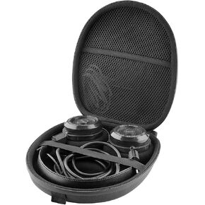 Linkidea Headphones Carrying Case Compatible with AKG, B&O, Bose, Grado, SONY Case, Replacement Protective Hard Shell Travel Bag with Cable, Charger Storage (Grey)