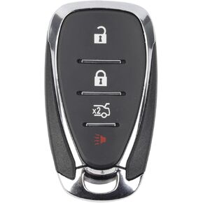 Dasbecan Key Fob Replacement Compatible with Chevy Malibu Camaro Cruze 2016-2021 Proximity Smart Keyless Entry Remote Control Replaces HYQ4EA 13508771 13584504 13529660 433Mhz 4 Buttons