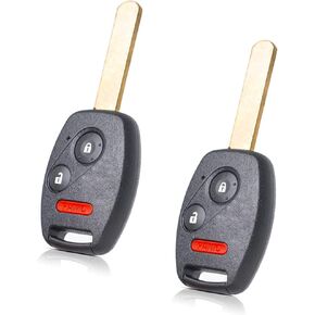 Key Fob Remote Replacement Fits for Honda Civic LX 2006-2011 / Odyssey 2011-2016 / Acura MDX 2007-2013 / RDX 2008-2009 N5F-S0084A Keyless Entry Remote Control 35111-SVA-305 46CHIP (Pack of 2)