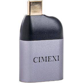 محول CIMEXI USB C إلى HDMI - فيديو 4K 60 هرتز - موصل محول أثناء التنقل لأجهزة الكمبيوتر المحمول، MacBook Pro/Air، Dell XPS، Acer Swift، Lenovo ThinkPad والمزيد in Saudi Arabia