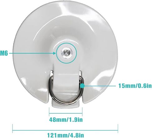 FunWater SUP Surfboard Camera Mount Base Pads Nut M6 Holder Stand Fixed Stable Bracket White Accessory for Outdoor Sports in Kuwait