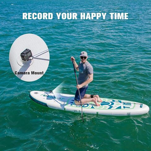 FunWater SUP Surfboard Camera Mount Base Pads Nut M6 Holder Stand Fixed Stable Bracket White Accessory for Outdoor Sports in Kuwait