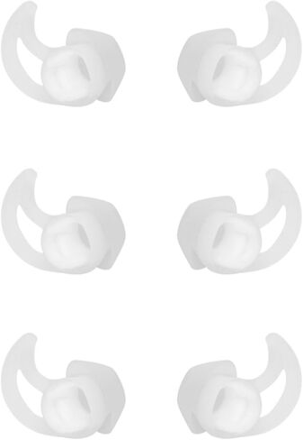 Silicone Replacement Earbud Tips Earbud Covers Compatible with Bose QC20 QC20i SoundSport SIE2i IE2 IE3 Headphone Earbud Rubber Tips Ear Tips 3 Pairs S M L in Saudi Arabia