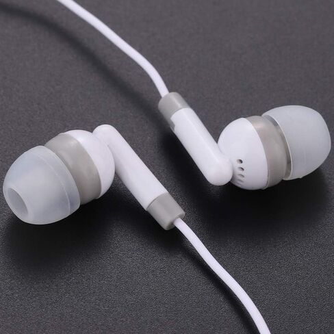 CN-Outlet Wholesale Earbuds Bulk Headphones Individually Bagged 50 Pack for iPhone, Android, MP3 Player for Schools, Libraries, Hospitals (Blue) in Saudi Arabia