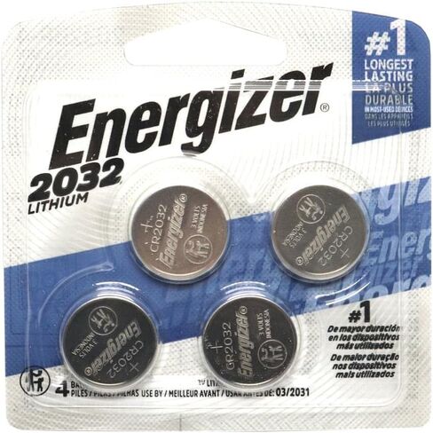 Energizer 11727-2032 3 volt Coin Lithium Battery (4 pack) (2032BP-4) in Saudi Arabia