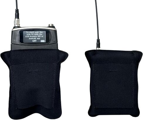 URSA Belt Pouch with Clips - Versatile Rigging for Wireless Transmitters (Black, Large) in Saudi Arabia