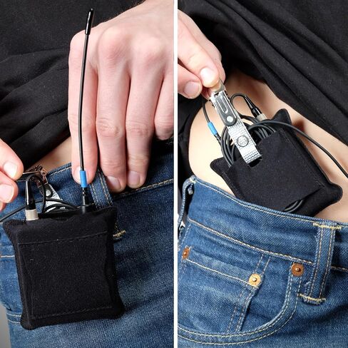 URSA Belt Pouch with Clips - Versatile Rigging for Wireless Transmitters (Black, Large) in Saudi Arabia