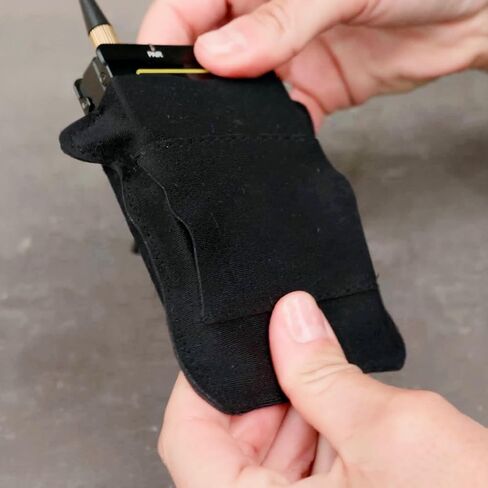 URSA Belt Pouch with Clips - Versatile Rigging for Wireless Transmitters (Black, Large) in Saudi Arabia