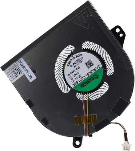 Deal4GO Right Side Graphics GPU Cooling Fan DJH35 0DJH35 EG50050S1-CG00-S9A Replacement for Dell XPS 15 9500 9510 Precision 5550 5560 in Saudi Arabia