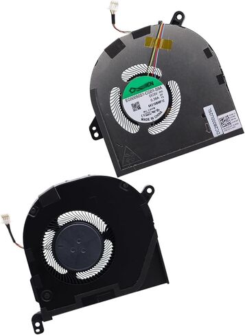 Deal4GO Right Side Graphics GPU Cooling Fan DJH35 0DJH35 EG50050S1-CG00-S9A Replacement for Dell XPS 15 9500 9510 Precision 5550 5560 in Saudi Arabia