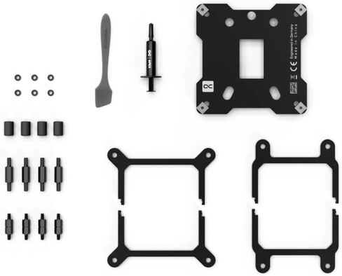 Alphacool Core 1 Aurora CPU Water Block and Thermal Grizzly AM5 حزمة إطار إغلاق الاتصال، أسود in Saudi Arabia