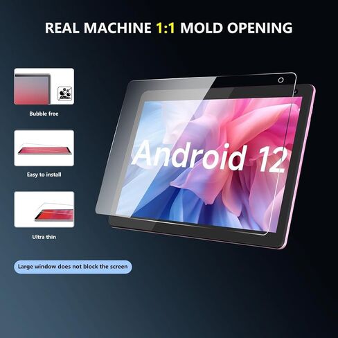 for YQSAVIOR Tab CP10 / Coopers Tab CP10 10.1 inch tablet Tempered Glass Film Screen Protector High Definition Anti-scratch 9H HD Clear Bubble Free (1 PC) in Saudi Arabia