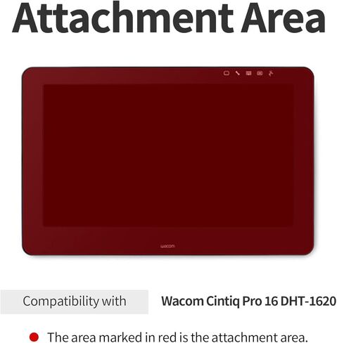 واقي شاشة skoko مضاد للوهج غير لامع وناعم بملمس ورقي (قطعتين) متوافق مع Wacom Cintiq Pro 16 DTH-167 in Kuwait