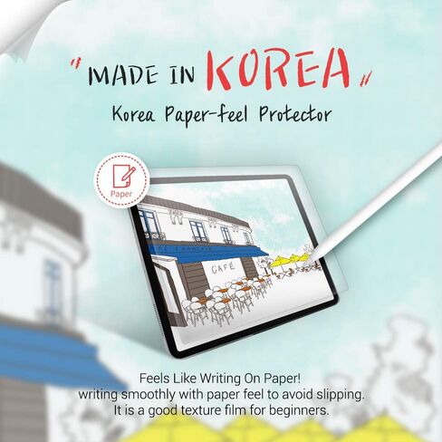 واقي شاشة skoko مضاد للتوهج وملمس ورقي ناعم (قطعتين) متوافق مع Wacom One 13 Touch DTC 133، 13 بوصة in Kuwait