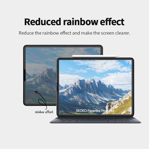واقي شاشة skoko مضاد للتوهج وملمس ورقي ناعم (قطعتين) متوافق مع Wacom One 13 Touch DTC 133، 13 بوصة in Kuwait